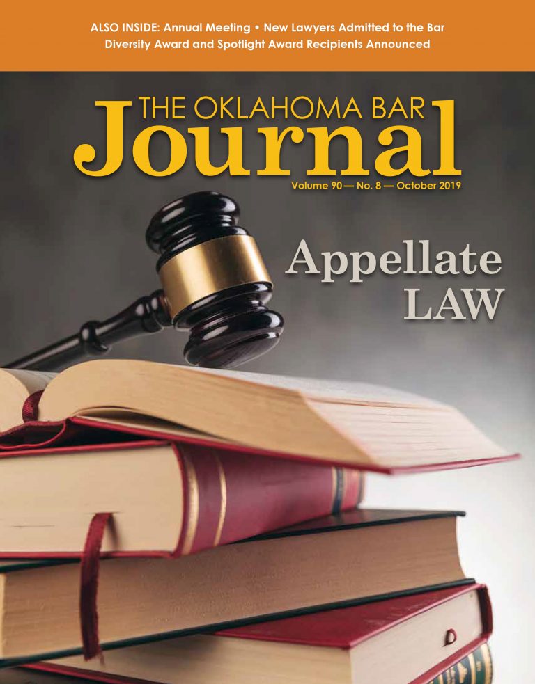 October 2019 – Oklahoma Bar Association