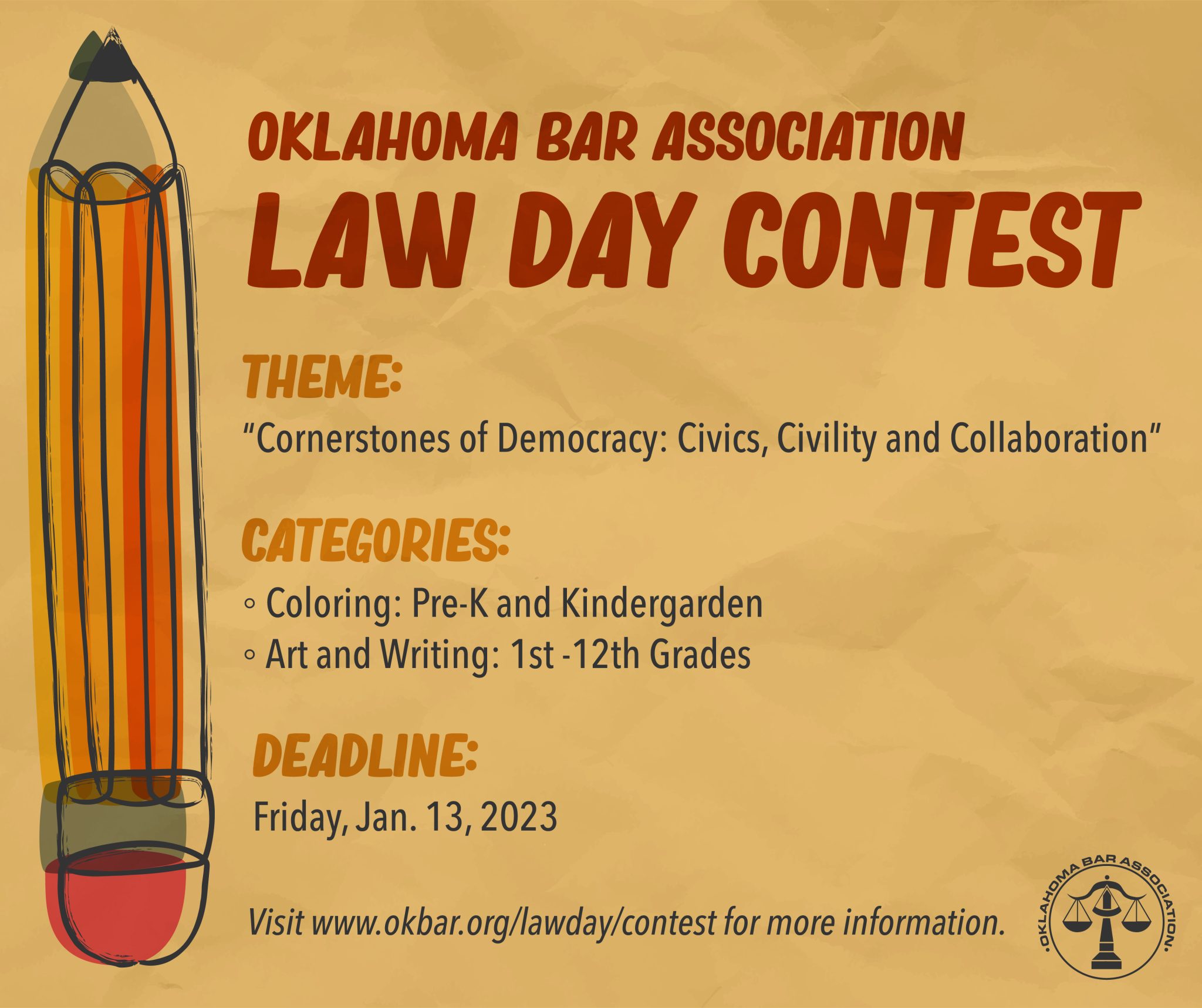 OBA Announces 2023 Law Day Student Contest Oklahoma Bar Association